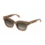 FURLA Damen-Sonnenbrille SFU814-520V83 Brown Havana Butterfly 52mm