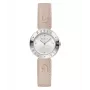 FURLA Damenuhr WW00004004L1 30mm Edelstahl Quarz Analog Pink Lederarmband