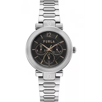 FURLA Damenuhr WW00011005L1 38mm Silber Edelstahl Quarz Analog