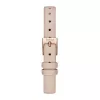 FURLA Damenuhr WW00018008L3 38mm Edelstahl Quarz Analog Silbernes Zifferblatt Schwarzes Lederarmband