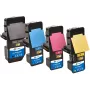 G&G 20891 Toner Cartridge 4-Pack Ersatz Schwarz, Cyan, Magenta, Gelb