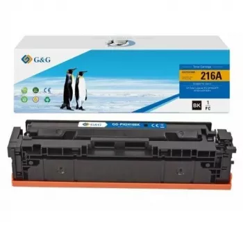 G&G 21440 Kompatible Tonerkartusche für HP 216A / W2410A (Schwarz, 1.050 Seiten)