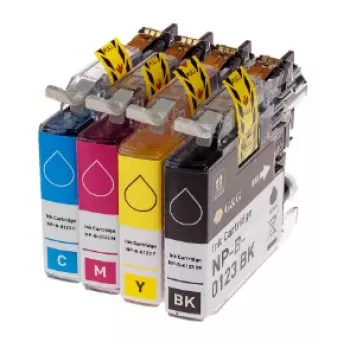 G&G Kompatible 4er-Pack High Yield Tintenpatronen für HP 364XL - Schwarz, Cyan, Magenta, Gelb GP-H364XLBKCMY-4P