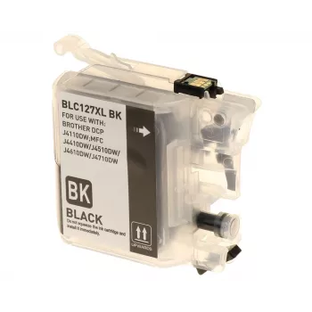 G&G Kompatible Brother LC-127XLBK Tintenpatrone mit hoher Reichweite Schwarz (14516)