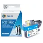 G&G kompatible Tintenpatrone für Brother LC-3219C Cyan (13992) – 1500 Seiten Reichweite