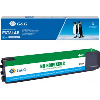 G&G Kompatible Druckerpatrone HP 973X Cyan High Yield NH-R00973XLC