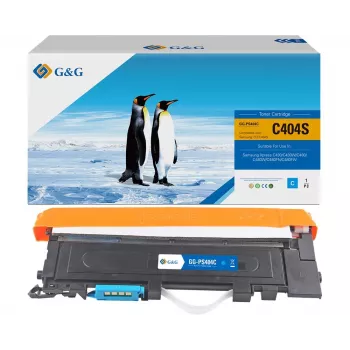 G&G Kompatible Tonerkartusche Cyan für Samsung CLT-C404S / HP ST966A (14463)