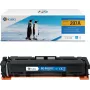 G&G Kompatible Tonerkartusche für HP 207A / W2211A (Cyan)