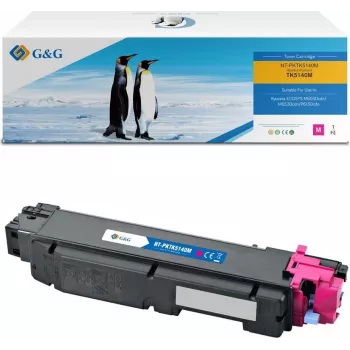 G&G Kompatible Tonerkartusche für Kyocera TK-5140M (Magenta) - 1T02NRBNL0