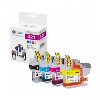 G&G GP-B421BKCMY-4P Tintenpatronen 4er-Pack kompatibel mit HP OfficeJet Pro (Schwarz, Cyan, Magenta, Gelb) High Yield 950XL/951XL