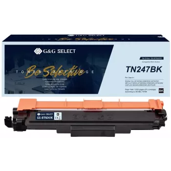 G&G GS-BTN247K Kompatible Tonerkartusche für Brother TN-247BK (Schwarz, 3.000 Seiten Reichweite)