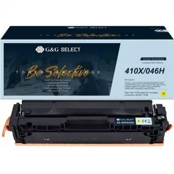 G&G GS-HCF412XU Kompatible Tonerkartusche Gelb (HP 412X / CF412X) - 9.000 Seiten
