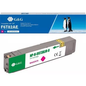 G&G Druckerpatrone kompatibel mit HP 973X / F6T82AE XL Magenta