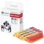 G&G Ninestar XXL Tintenpatronen-Set für Canon CLI-581XXL BK/C/M/Y - Kompatibel, Hohe Ergiebigkeit, 5er-Pack