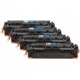 G&G NT-PH2030BK/C/M/YB-V5-UP-4-S1 Toner Cartridge 4-Pack Schwarz, Cyan, Magenta, Gelb