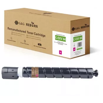 G&G Reborn Kompatible Tonerkartusche für Canon C-EXV 64 (5755C002) Magenta