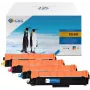 G&G Toner 4-Pack Value Set für Brother TN-247 Schwarz, Cyan, Magenta, Gelb (16024)