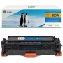 G&G Toner kompatibel mit HP 305A / CE412A (Gelb, Standard Reichweite)