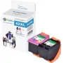 G&G XL Kompatible Tintenpatrone Multipack für HP 62XL Schwarz + Dreifarbig (20632)