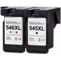 G&G XL Tintenpatrone 2er-Pack kompatibel mit Canon 546XL/545XL (15088)