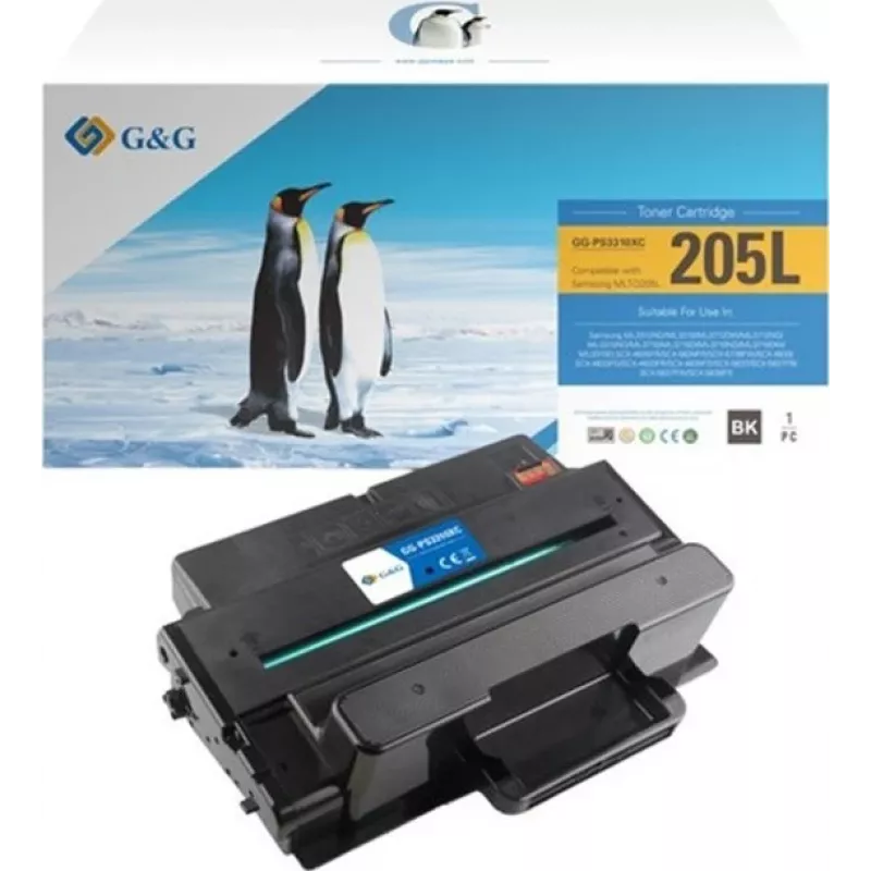 G&G XL Tonerkartusche kompatibel mit Samsung MLT-D205L / HP SU963A