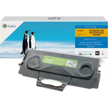 G&G XL Toner Kompatibel mit Brother TN-2120 (14179)
