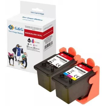 G&G XXL Kompatibler Tintenpatronen-Set für Canon PG-560XL/CL-561XL (20635)