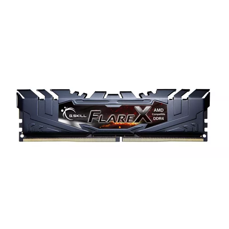 G.Skill Flare X 16GB (2x8GB) DDR4 3200MHz CL16-18-18-38 1.35V Non-ECC Unbuffered Desktop Memory Kit, Schwarz