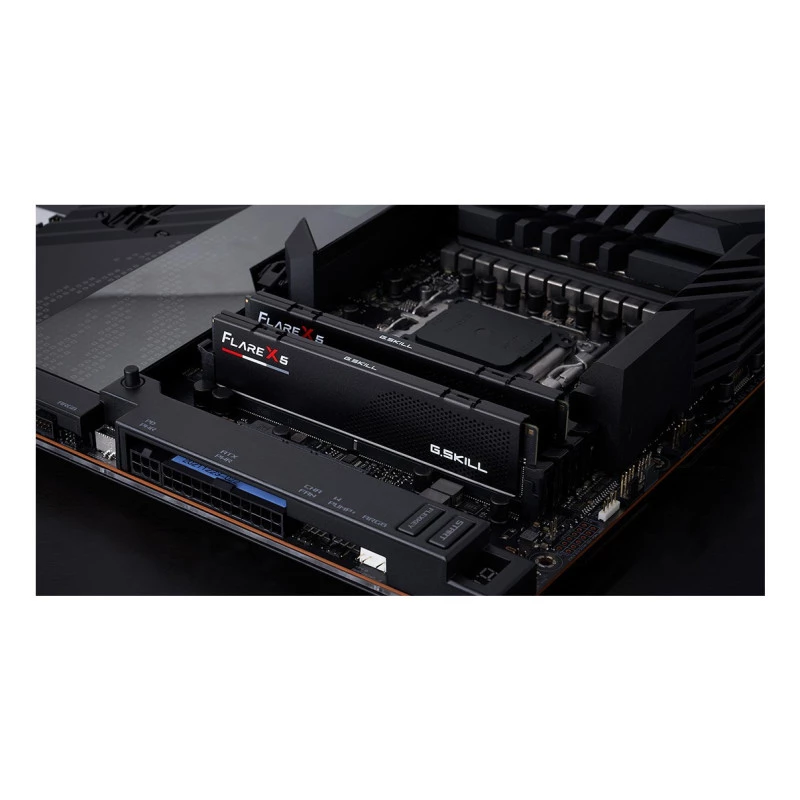 G.Skill Flare X5 256 GB (4 x 64 GB) DDR5-6000 CL34 Desktop-Speicherkit - Mattschwarz