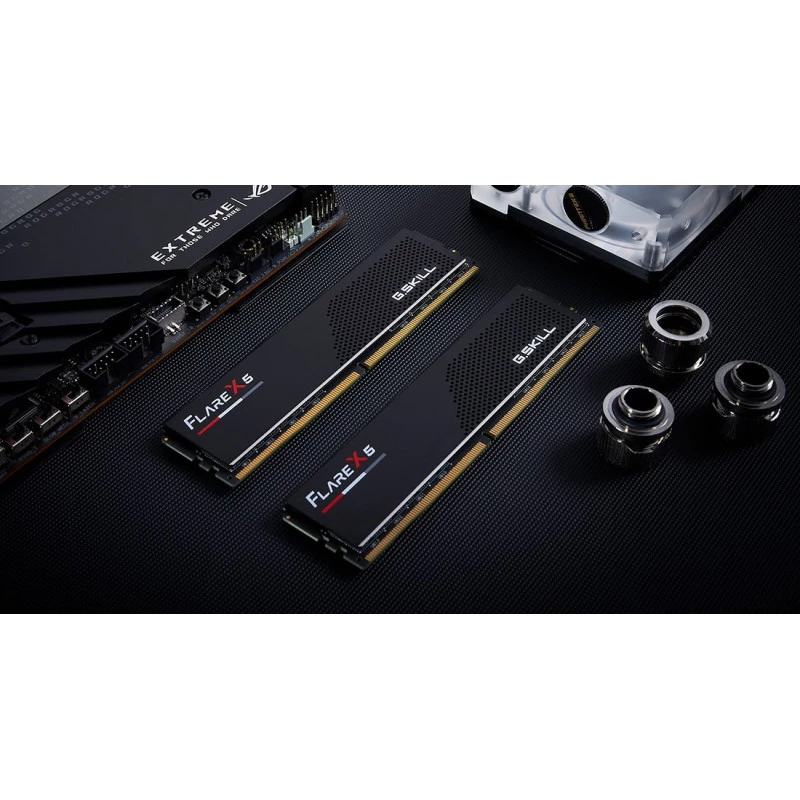 G.Skill Flare X5 256 GB (4 x 64 GB) DDR5-6000 CL34 Desktop-Speicherkit - Mattschwarz