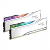G.Skill Trident Z5 Royal RGB 48GB (2x24GB) DDR5-8400 CL40 Desktop-Speicherkit - Poliertes Silber