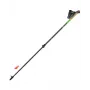 Gabel Carbon XT 2S-80 F.L. Verstellbare Nordic-Walking-Stöcke, 78-135 cm, Schwarz/Grün