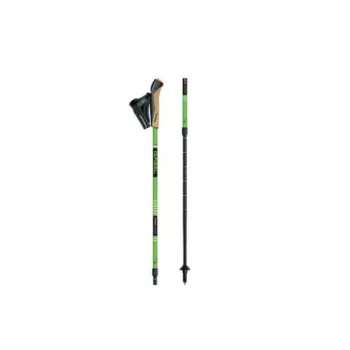 Gabel Stretch Lite Teleskop-Nordic-Walking-Stöcke, 75-130 cm, Carbon