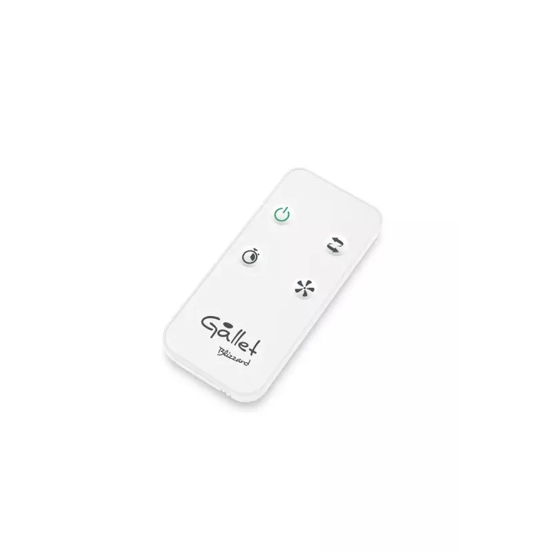 Gallet GALVEN82T Turmventilator 45W 23cm 3 Geschwindigkeiten Oszillation Fernbedienung Weiß