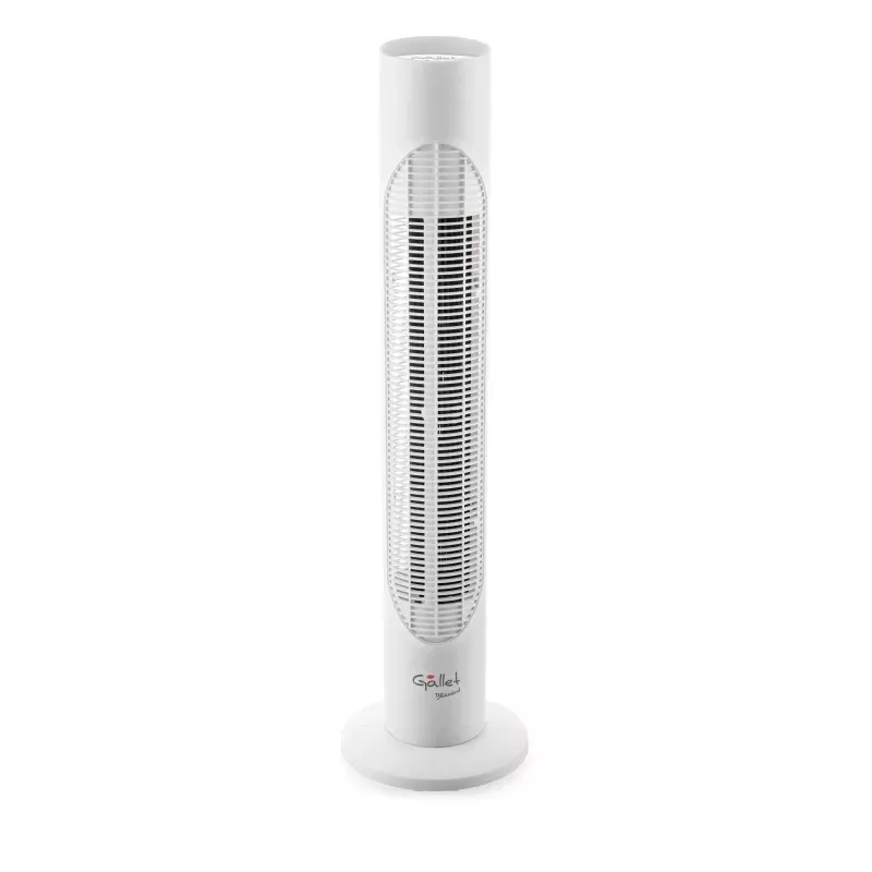 Gallet GALVEN82T Turmventilator 45W 23cm 3 Geschwindigkeiten Oszillation Fernbedienung Weiß