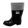 GALMAG Filz-Gummistiefel 06 Größe 44 Schwarz Wasserdicht Thermisch Arbeit Winter