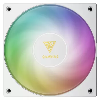 GAMDIAS NOTUS M1-1201 WH ARGB PWM 120mm Gehäuselüfter