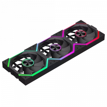 Gamemax FN12A-N2 WL Gehäuselüfter Schwarz