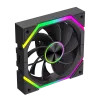 Gamemax FN12A-N2 WL-R Gehäuselüfter Schwarz