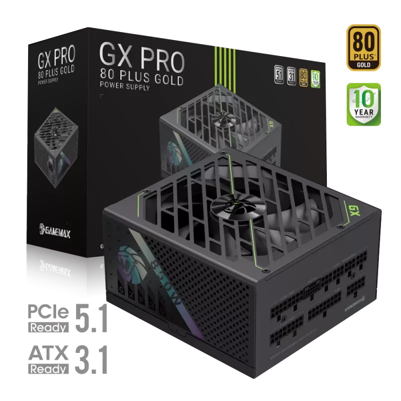 GAMEMAX GX PRO 850G 850W Gold Modular Netzteil