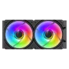 GAMEMAX ICEBURG 240 INFINITY CPU-Flüssigkeitskühler, Schwarz