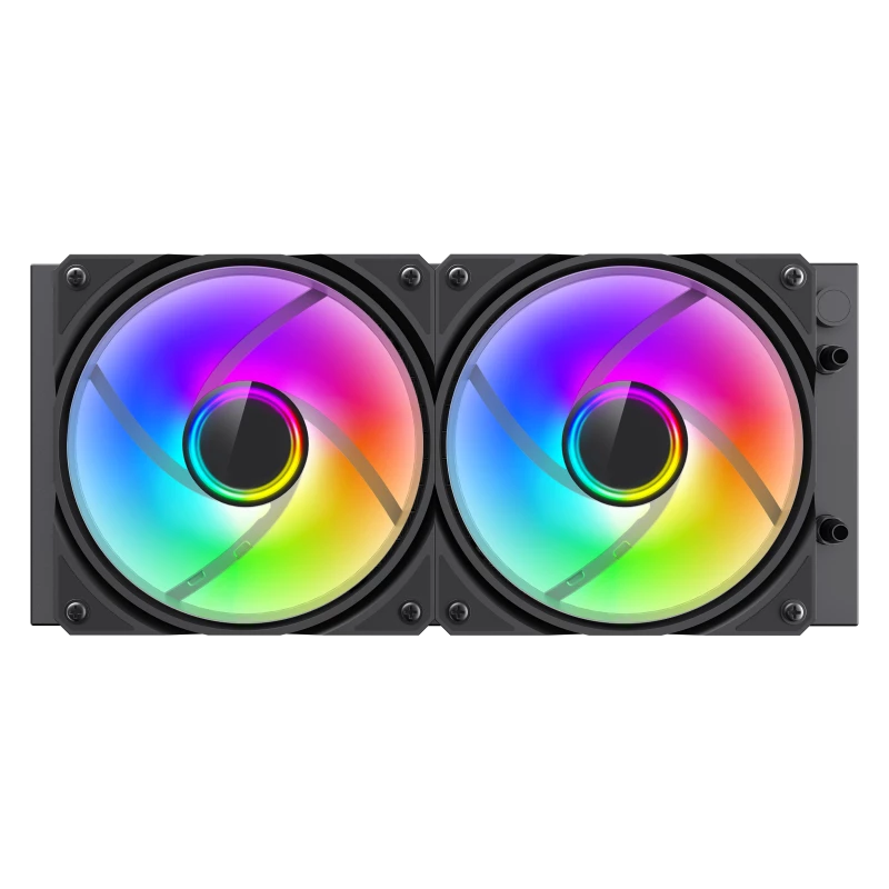 GAMEMAX ICEBURG 240 INFINITY CPU-Flüssigkeitskühler, Schwarz
