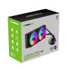 GAMEMAX ICEBURG 240 INFINITY CPU-Flüssigkeitskühler, Schwarz