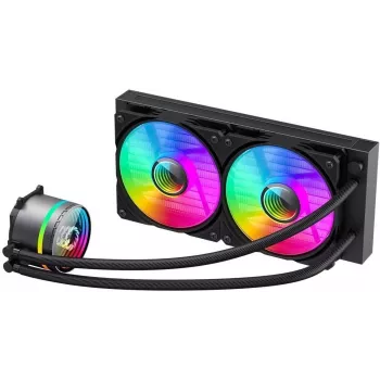 GAMEMAX ICEBURG 240 INFINITY CPU-Flüssigkeitskühler, Schwarz