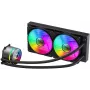 GAMEMAX ICEBURG 240 INFINITY CPU-Flüssigkeitskühler, Schwarz