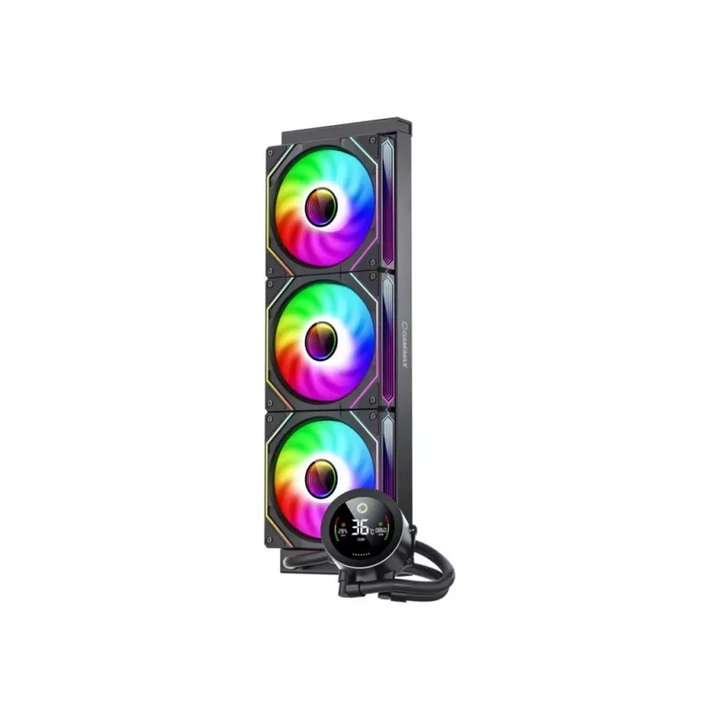 GAMEMAX ICEBURG 360 DIGITAL BK CPU Wasserkühlung, Schwarz