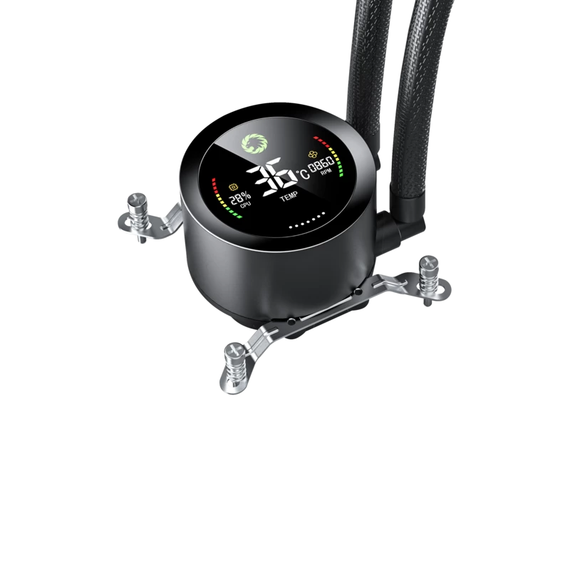 GAMEMAX ICEBURG 360 DIGITAL BK CPU Wasserkühlung, Schwarz