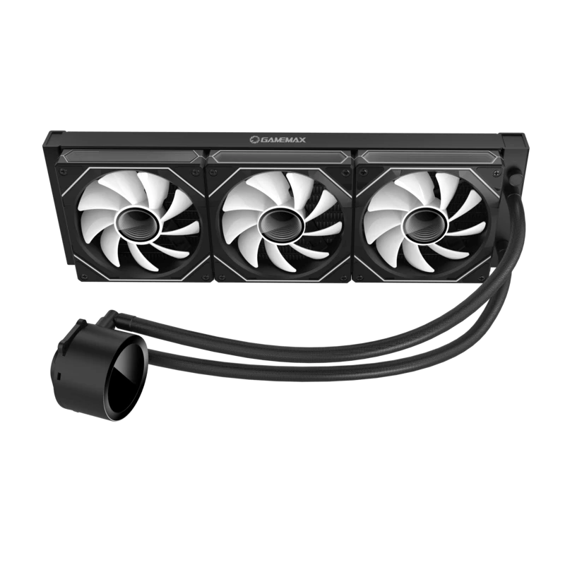 GAMEMAX ICEBURG 360 DIGITAL BK CPU Wasserkühlung, Schwarz