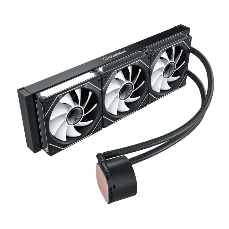 GAMEMAX ICEBURG 360 DIGITAL BK CPU Wasserkühlung, Schwarz