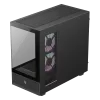 GAMEMAX NEX C31 BK Mid-Tower PC-Gehäuse, MATX/BTF, Schwarz